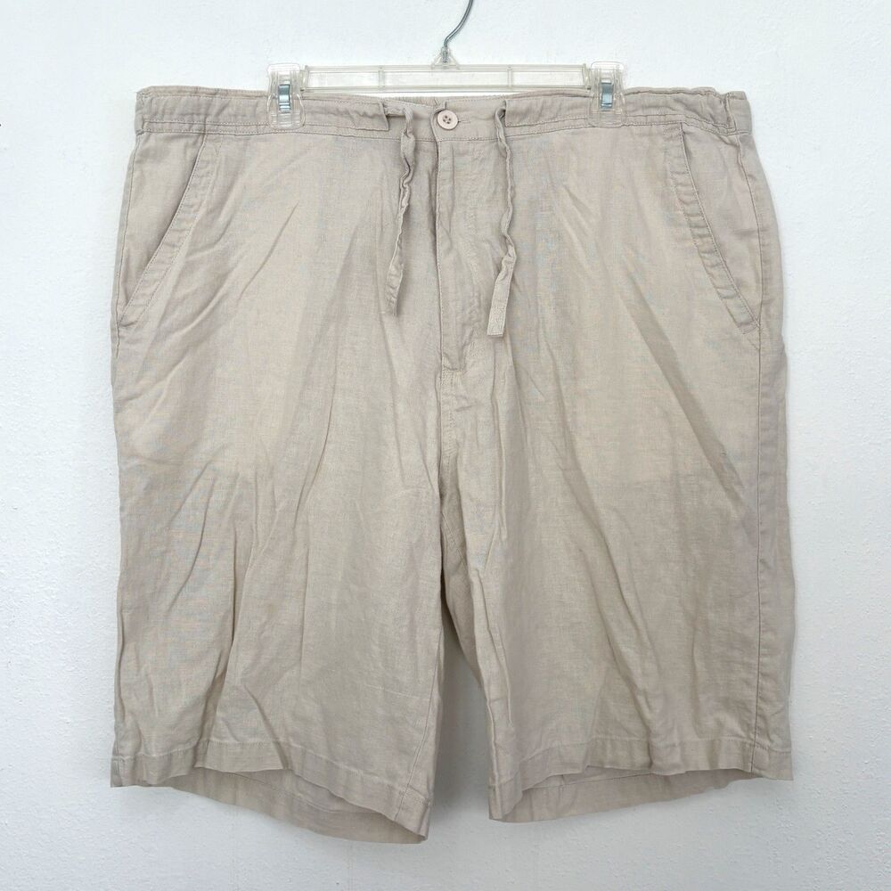 Boca Classics Mens Linen Blend Shorts XXL Islandwear Casual Preppy Capsule